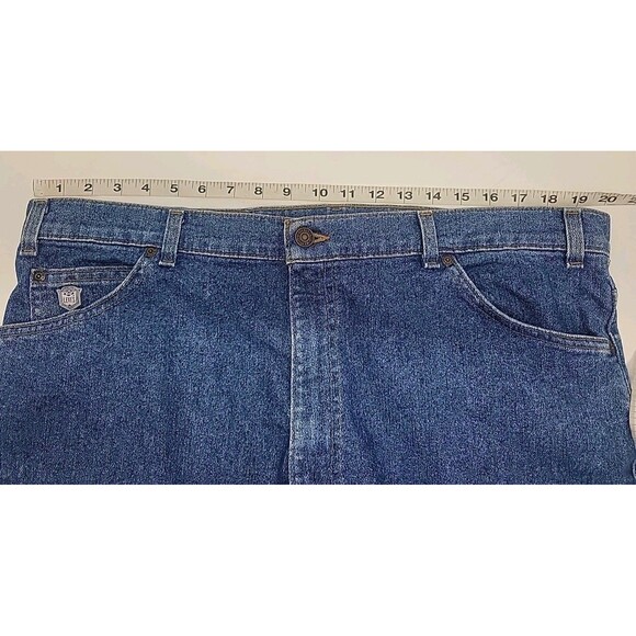 Vtg LEVI'S Jeans Silver Medal Distressed Gray Tab Cut Off Shorts Sz‎ 40 - Picture 5 of 16